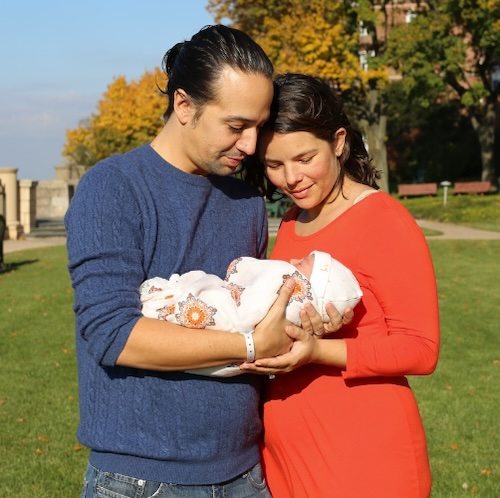Lin Maneul Miranda Family Picture